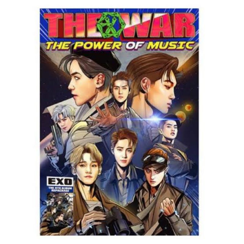 [READY SEALED] Album EXO - Power The War Repackage