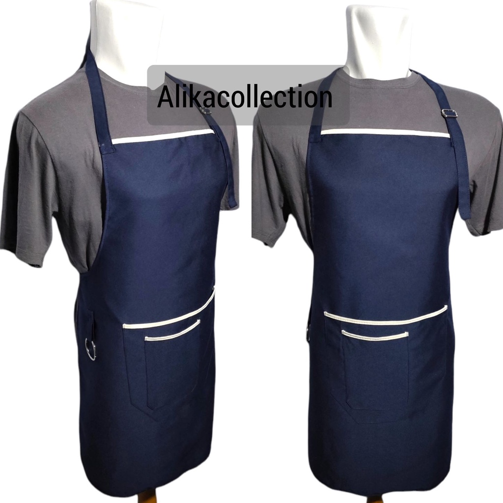 Celemek Barista Korean Style Pria Wanita apron Dapur Masak