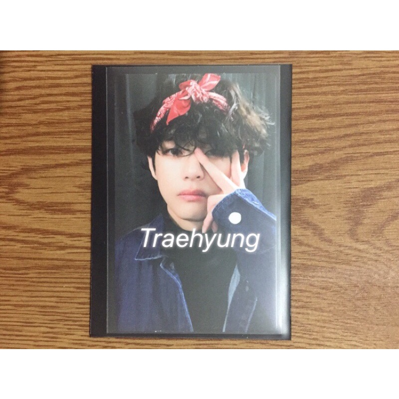 PHOTOCARD FANMEETING VOL 5 TAEHYUNG/ V FM5 V BTS