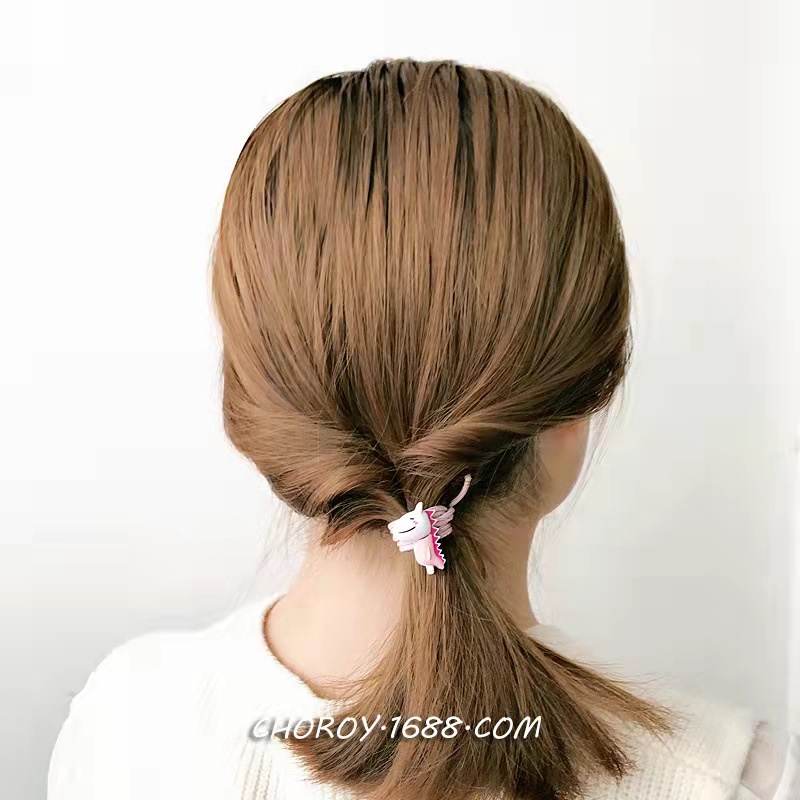 Karet Rambut Kartun Super Elastis Korean Fashion Import - Ikat Rambut Wanita