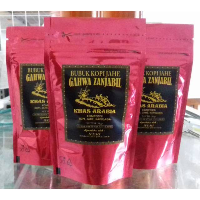 

BUBUK KOPI JAHE GAHWA ZANJABIL KHAS ARABIA 50 gram