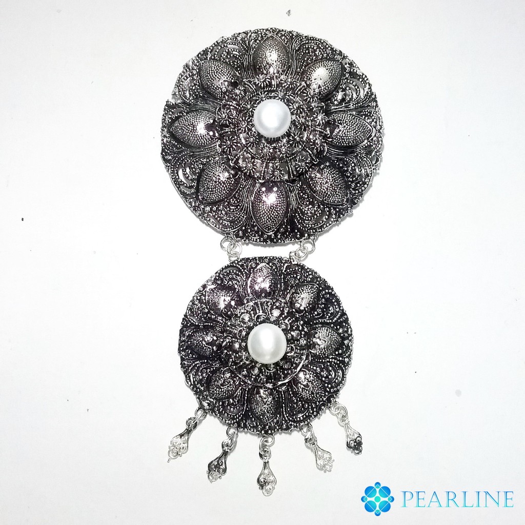 PEARLINE Atria Brooch | Bros Perak Mutiara Asli Freshwater Pearl
