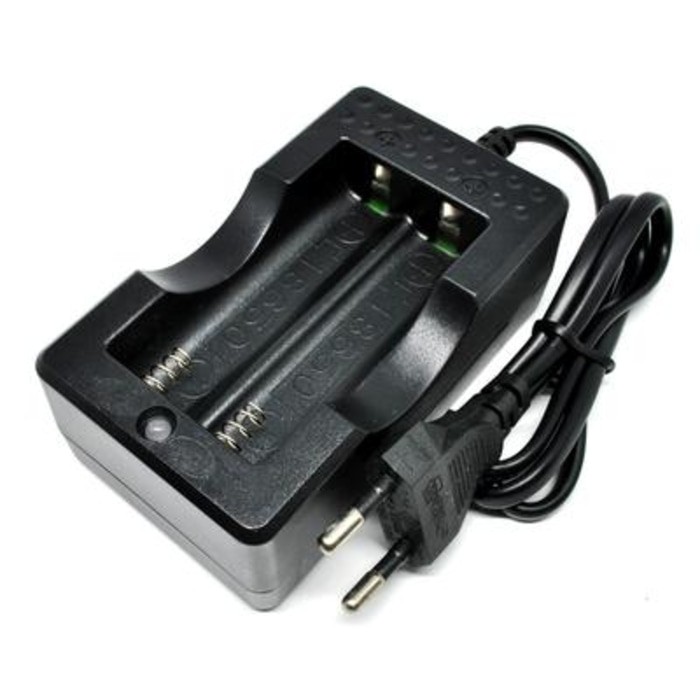 Charger 18650 dual battery 2 slot charger baterai