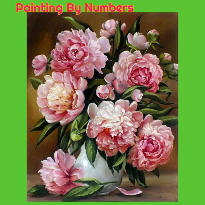 

DIY PAINTING BY NUMBER - FLOWERS 16