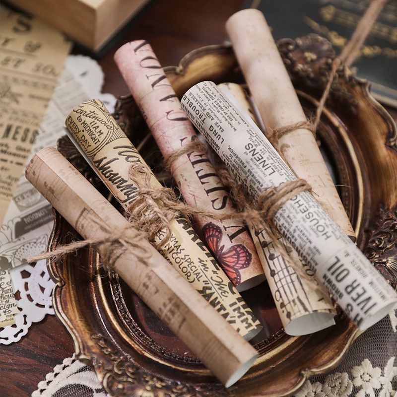 

AYURI - kertas album paper Deco gaya vintage untuk dekorasi jurnal scrapbook