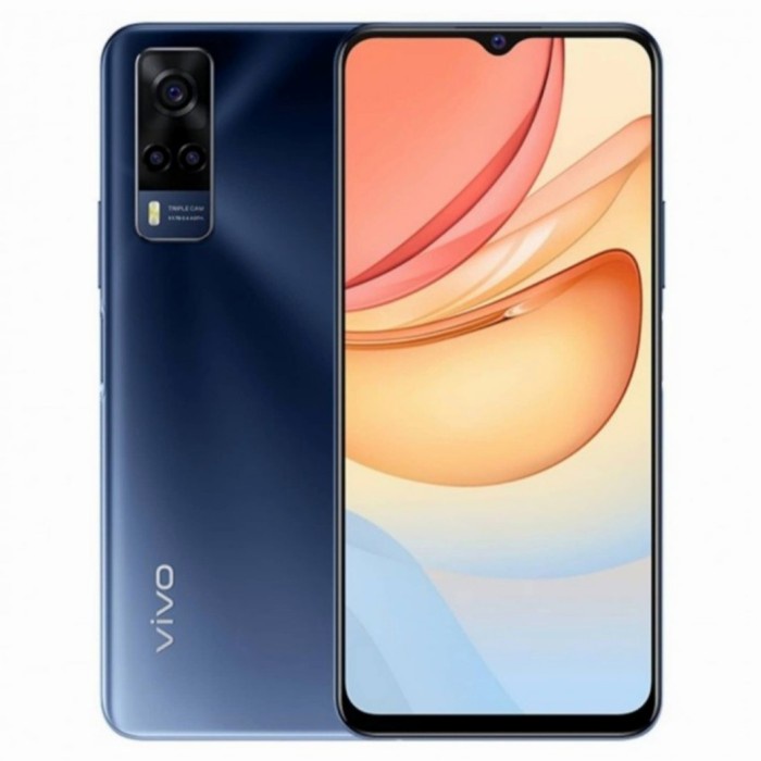 HP VIVO Y53s 8/128 GB - VIVO Y 53 s RAM 8GB ROM 128GB GARANSI RESMI - Deep Sea Blue