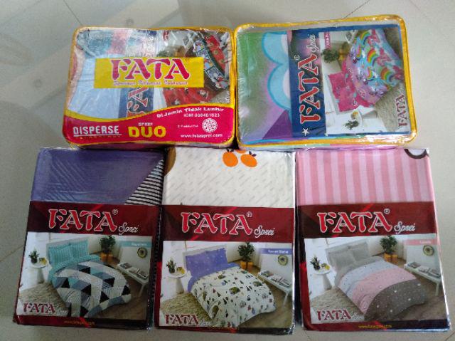 Fata - Sprei Minimalis Sweet Home Ukuran King 180x200 / Queen 160x200