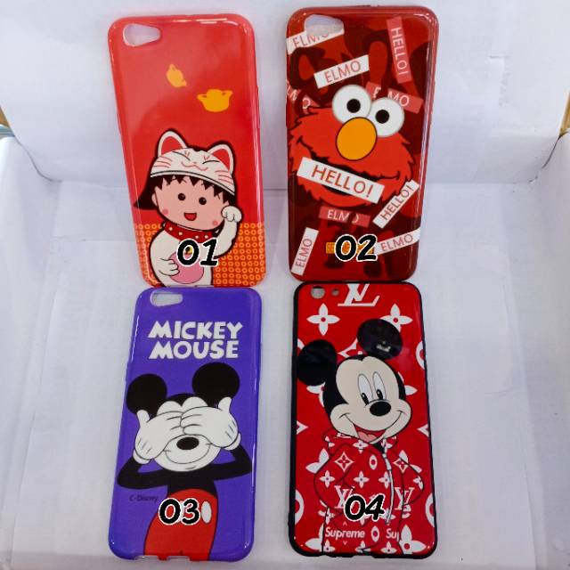 Case softcase gambar Oppo F3 plus