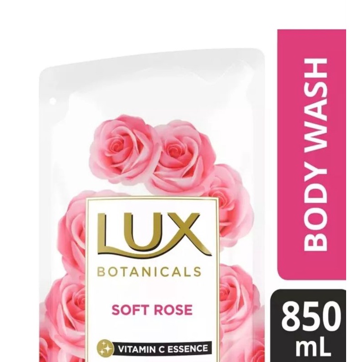 LUX Body Wash Soft Rose Pouch 850ml