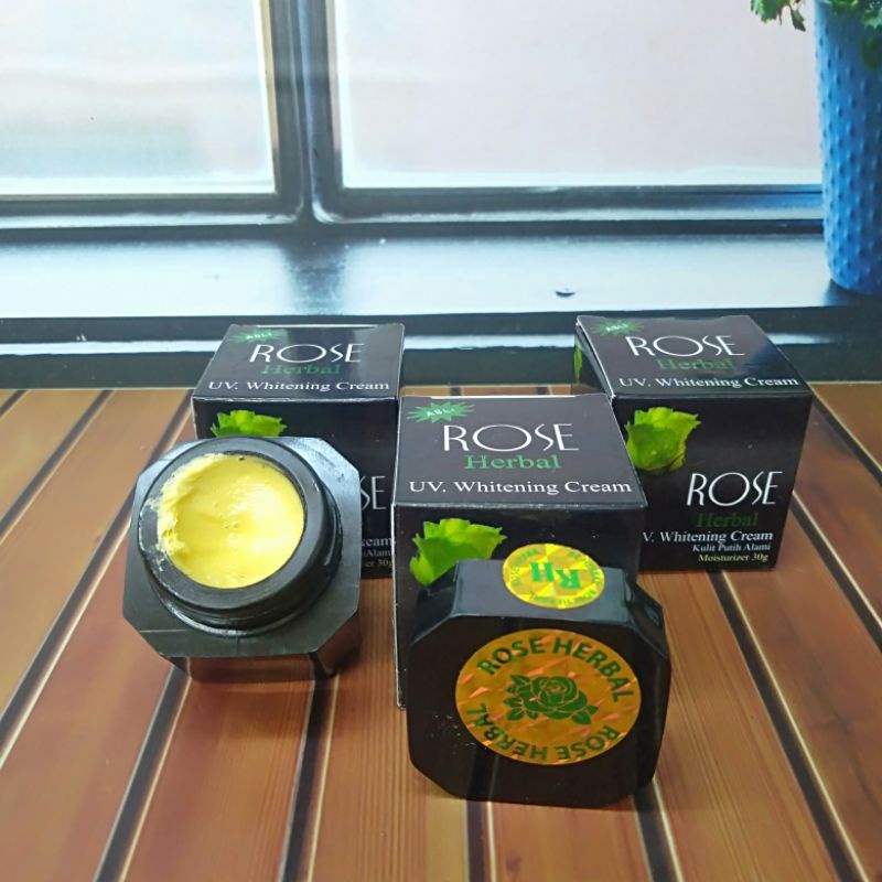 Cream Rose Herbal Hitam (ECER)