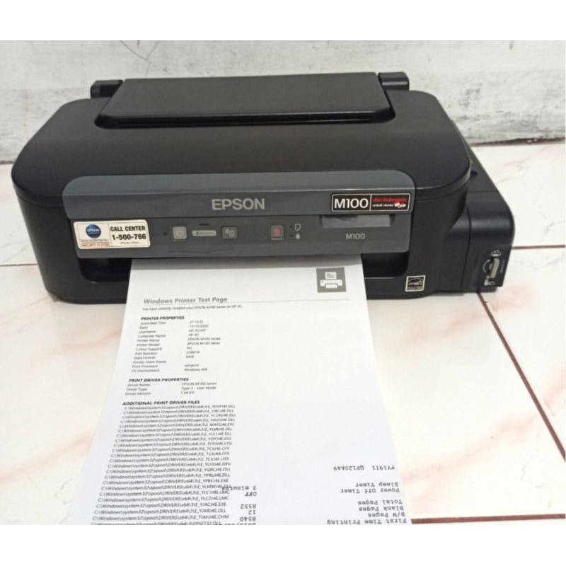 PRINTER EPSON M100 BLACK ONLY PRINT ONLY