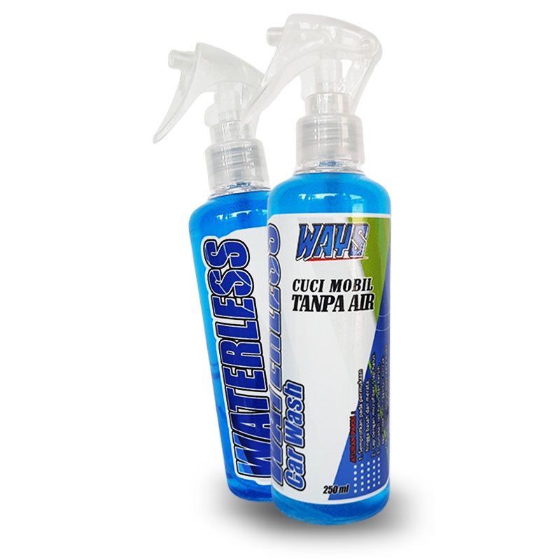 [A016] Ways Waterless Car Wash Shampo Sabun Cuci Mobil Motor Tanpa Air - Pembersih Tanpa Air - 250ml