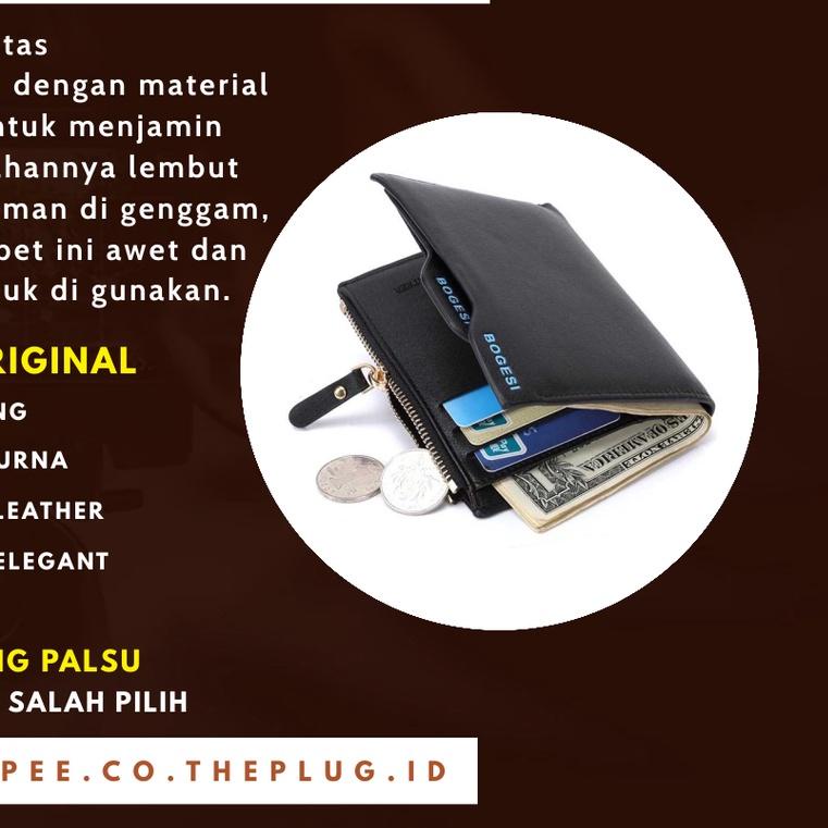 ✫ Dompet Pria Kulit Original Dompet Fashion Distro Men Wallet Dompet Laki laki Cowok ►
