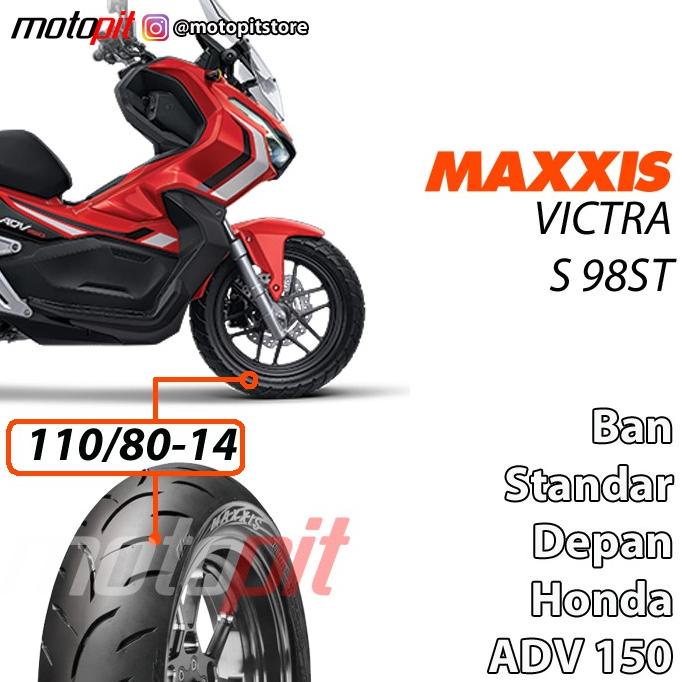 Maxxis VICTRA 110/80-14 Ban Depan Standar Honda ADV150 Tubeless ADV Diminati Banget