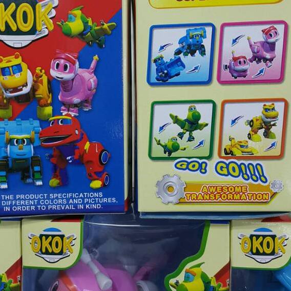 APL-721 TOMO GOGO DINO DINOSAURS TRANSFORMATION SATUAN ,.,.,.,,
