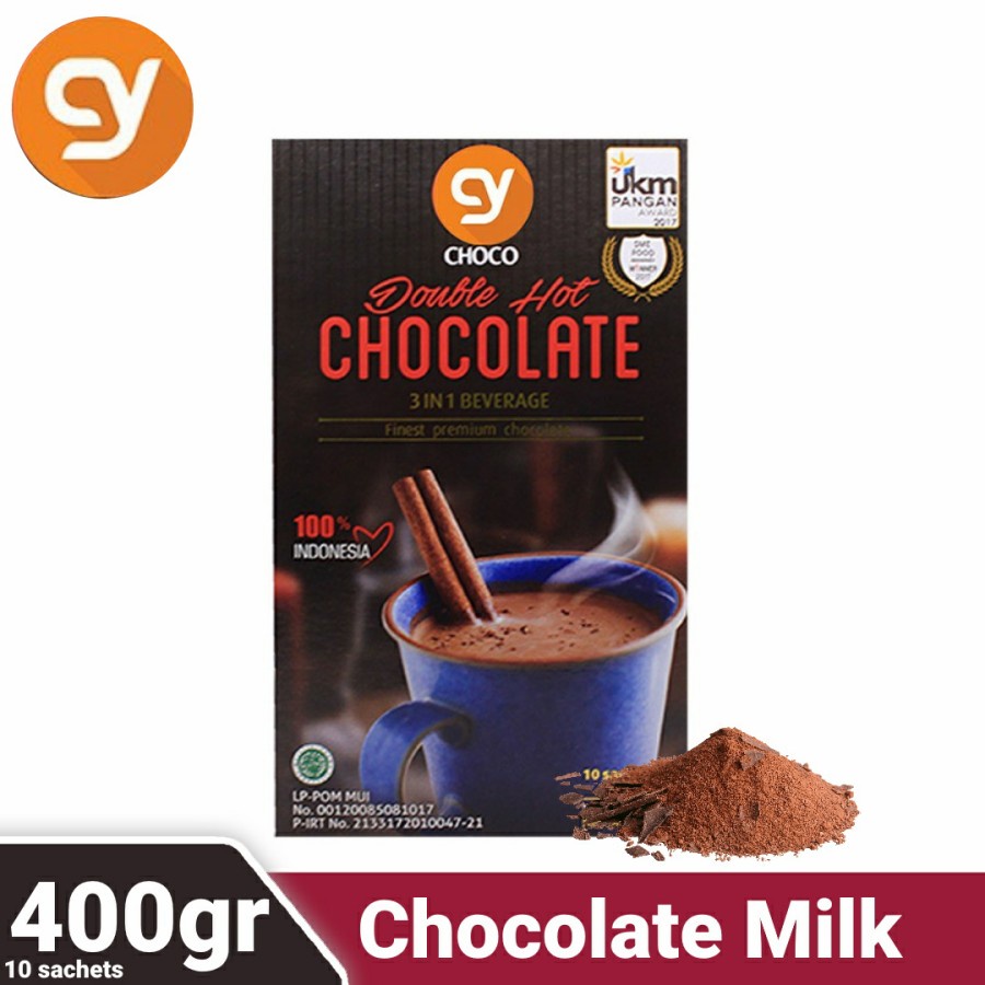 CY Double Hot Chocolate 3 in 1 - 10 sachet