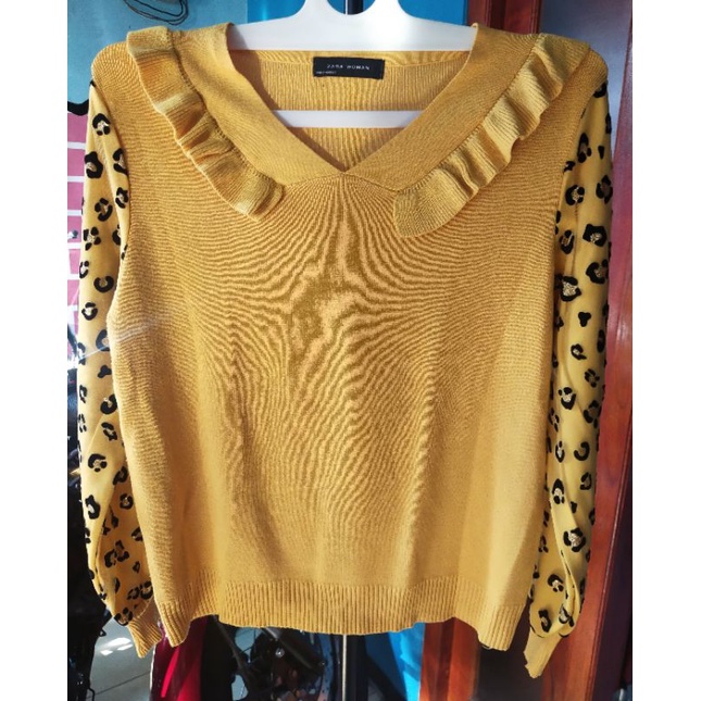 atasan rajut gemoy (Zara women)
