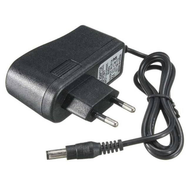 Adaptor 9V 1A 5mm / Adaptor 9 Volt 1 A Bisa Untuk Efek Gitar DLL