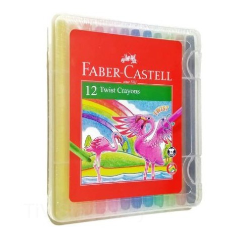 [MENGGAMBAR] - Faber Castell Twist Crayon Krayon Putar Warna Pastel