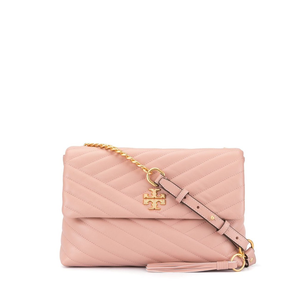 TAS SELEMPANG WANITA TORY  KIRA CHEVRON SHOULDER BAG