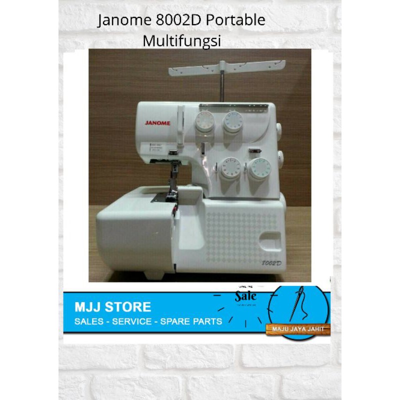 Mesin Obras Janome 8002D