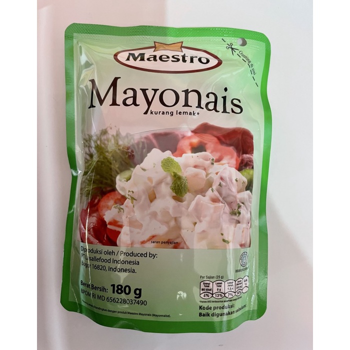 

Maestro mayonais 180gr