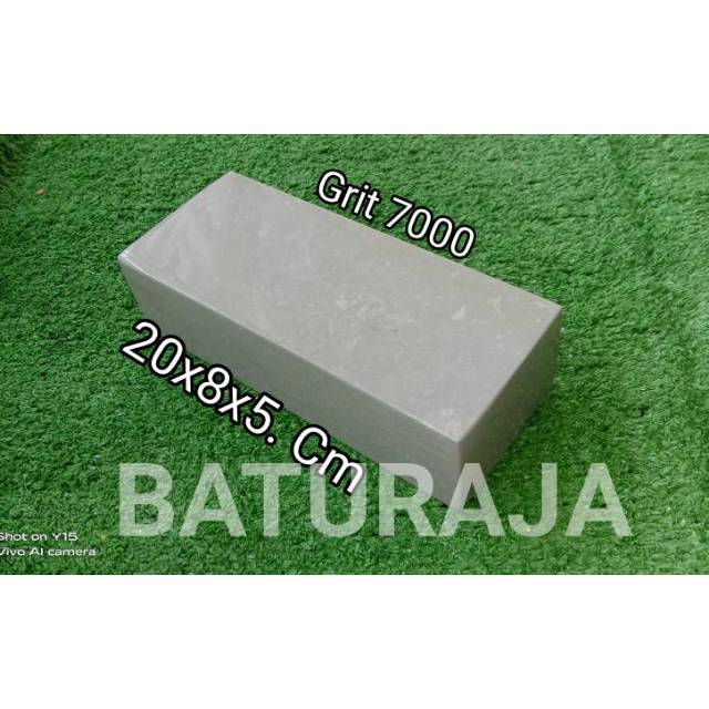 Batu Asah Asli Alam. Grit 7000. Jumbo