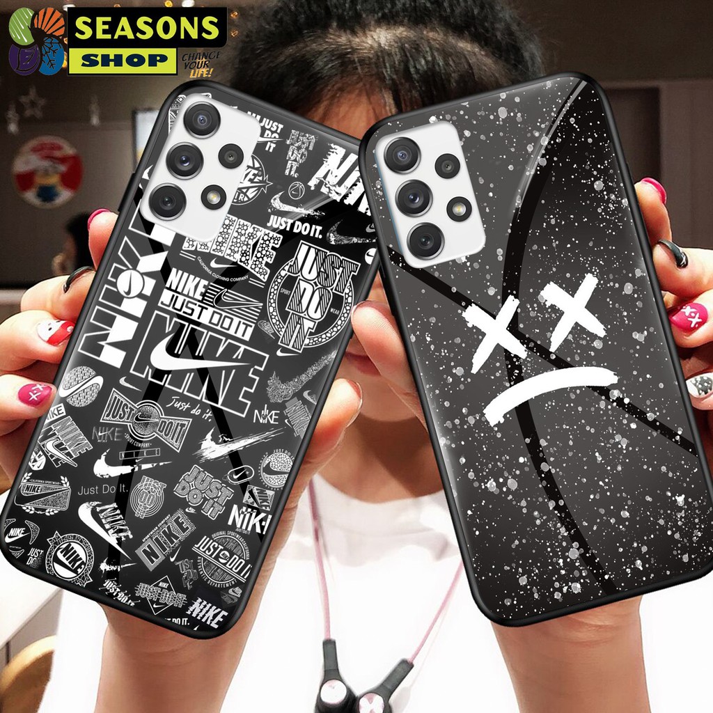 [Samsung A72 ] Soft Case Kaca Glass Samsung A72 | Casing Hp Samsung A72 | Miror Case Samsung A72