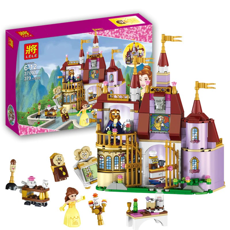Mainan Lego Beauty and The Beast Princess Belle's Enchanted Castle 41067 Princess Belle Figures