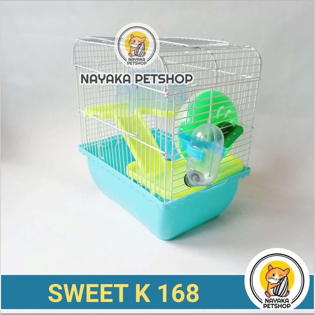 Sweet K 168 Kandang Hamster Tingkat 3 Lantai Murah