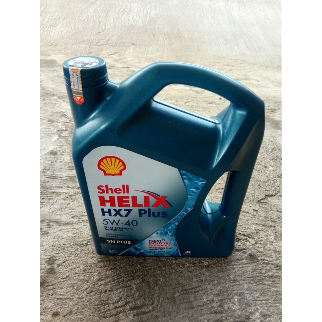 Oli Shell Helix HX7 5W-40 Original 4 Liter