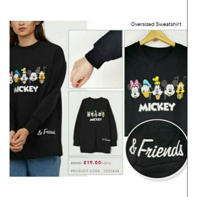 mickey and friends sweatshirt