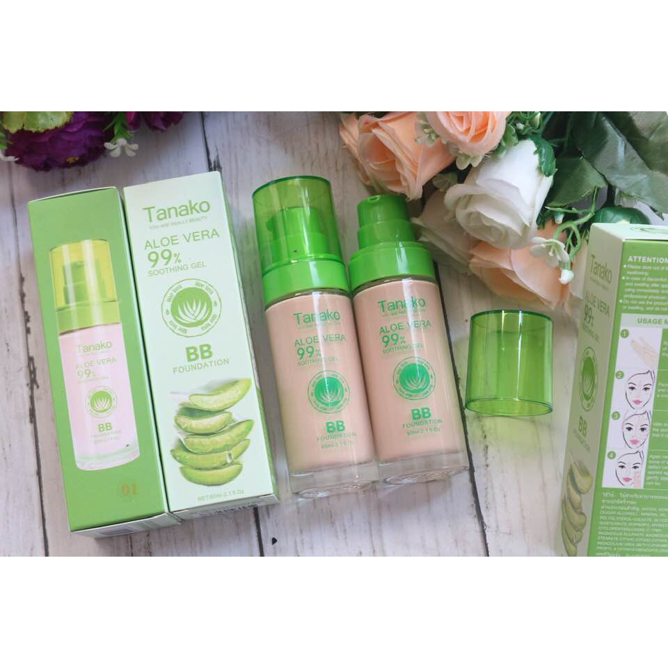 BB Foundation Tanako Aloe Vera 99%