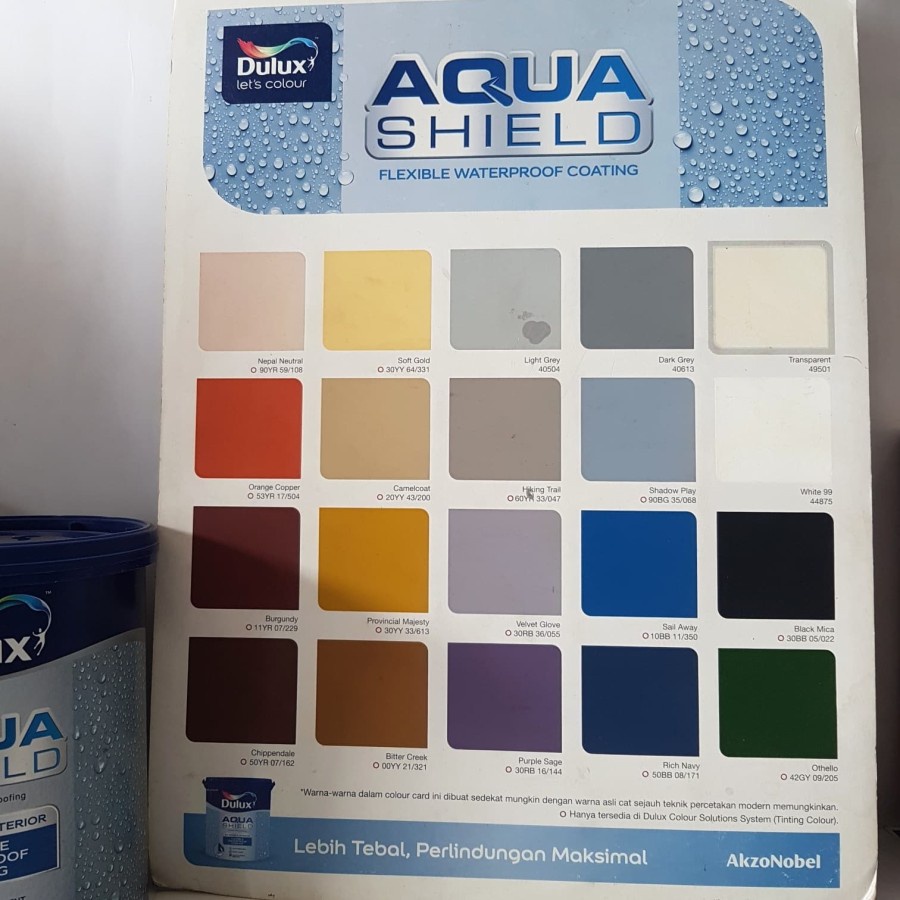 Dulux Aquashield Cat Tembok Waterproof 4kg