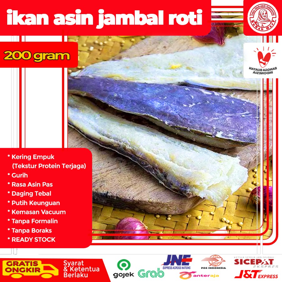 

Ikan Asin Jambal Roti Super Murah 500 Gram