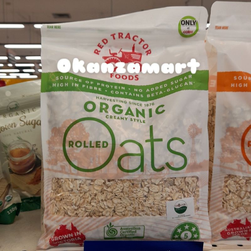 

Red Tractor Foods Organic Rolled Oats 1Kg