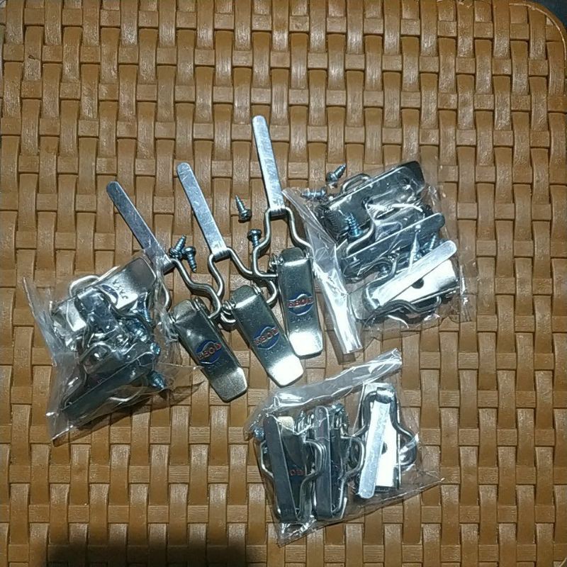 KLEM KOPER STAINLESS/BESI PENGAIT SANGKAR MURAI//LOVEBIRD EBOD JAYA ORIGINAL 1SET