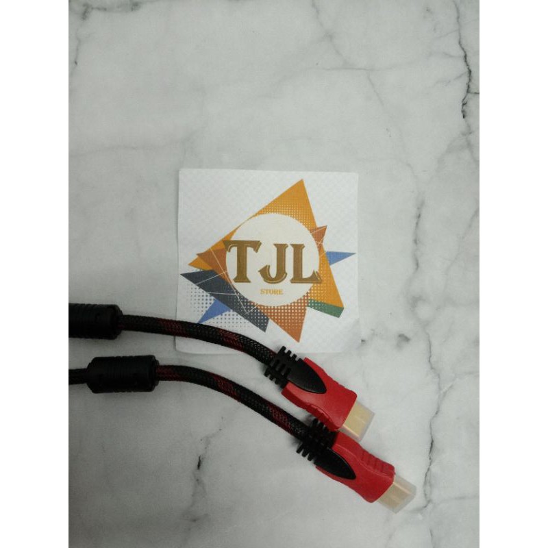 kabel HDMI 3 meter Jaring Serat / kabel hdmi jaring 3meter / hdmi 3 meter - HDMI JARING 3METER