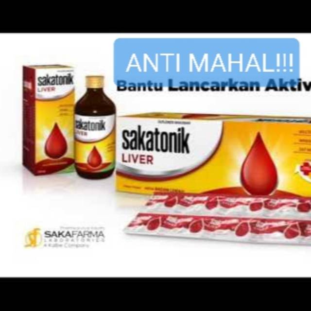 [FAST DELIVERY] Sakatonik Liver tablet & sirup 320 ml