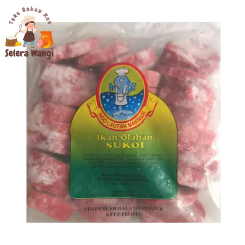 

FROZEN IKAN OLAHAN SUKOI 500 GR (indo lautan makmur)