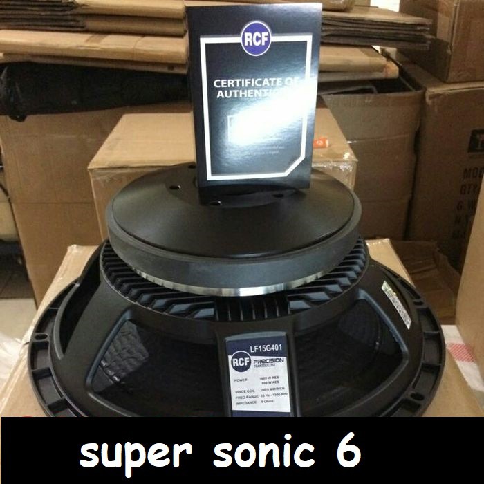 Speaker RCF L15 G401 ( 15 inch ) Komponen Speaker GRADE A