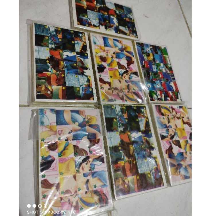 

mainan stiker acak /stiker fuzlle isi 50 pcs
