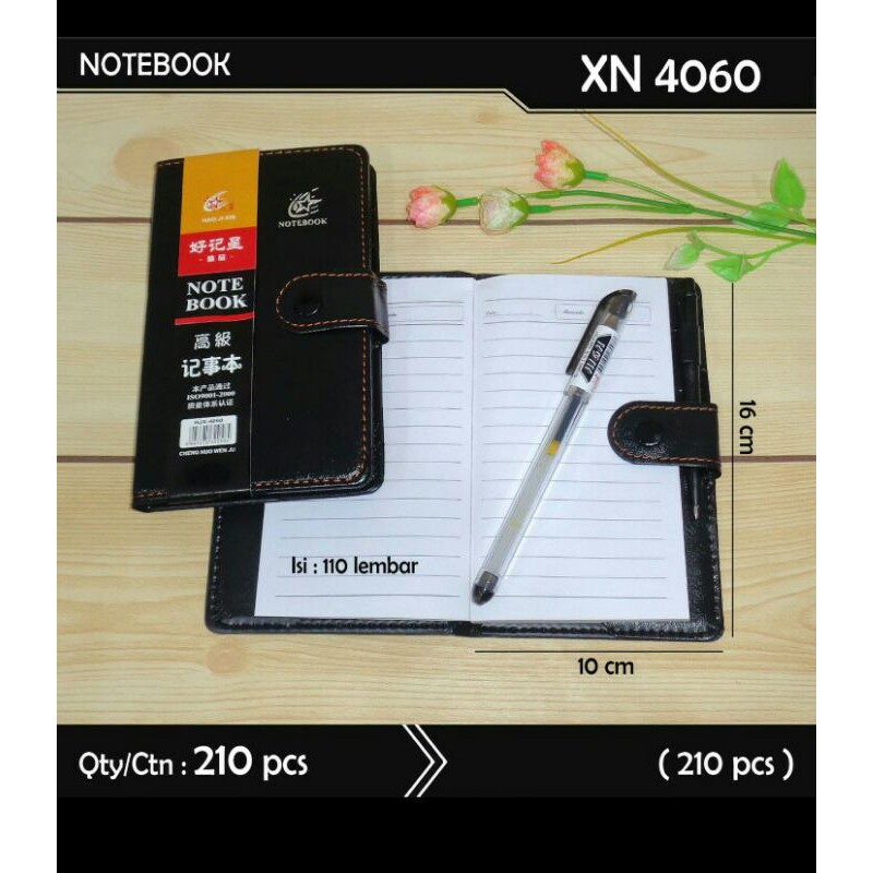 

note book HJK 4060 model kancing