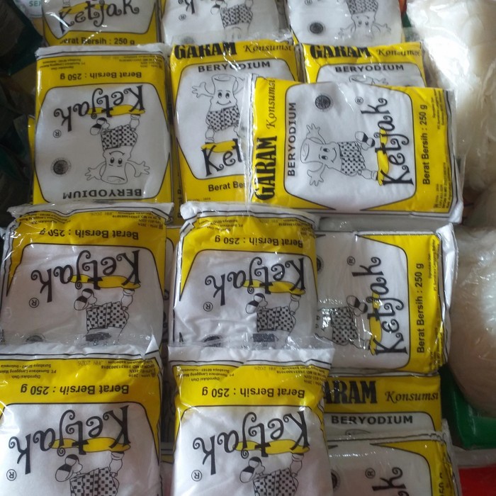 

Garam Konsumsi KETJAK 250g
