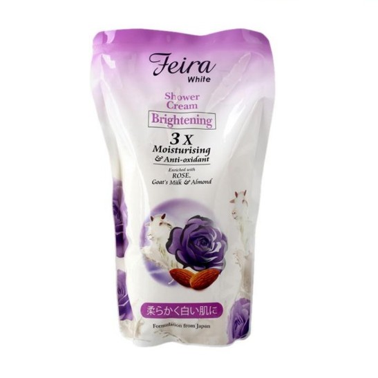 FEIRA White Rose Shower Cream Refill 850Ml