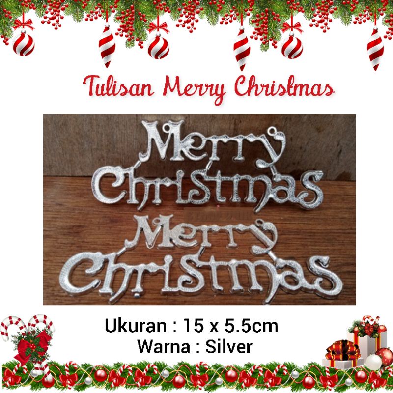 

Tulisan Merry Christmas Besar