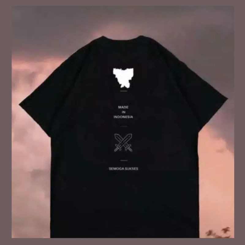 Kaos Jakarta Vibes - Jakarta Vibes (Hitam) - Hitam, M