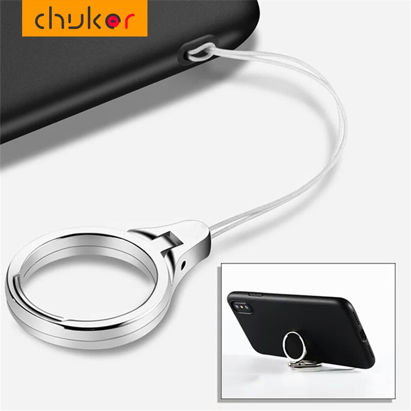 Chuker Tali Lanyard Gantungan Kunci / Handphone Universal Bahan Metal