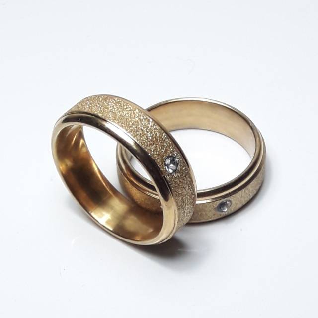 CINCIN TITANIUM / CINCIN COUPLE TITANIUM / CINCIN TITANIUM PASIR / CINCIN TITANIUM MATA SATU