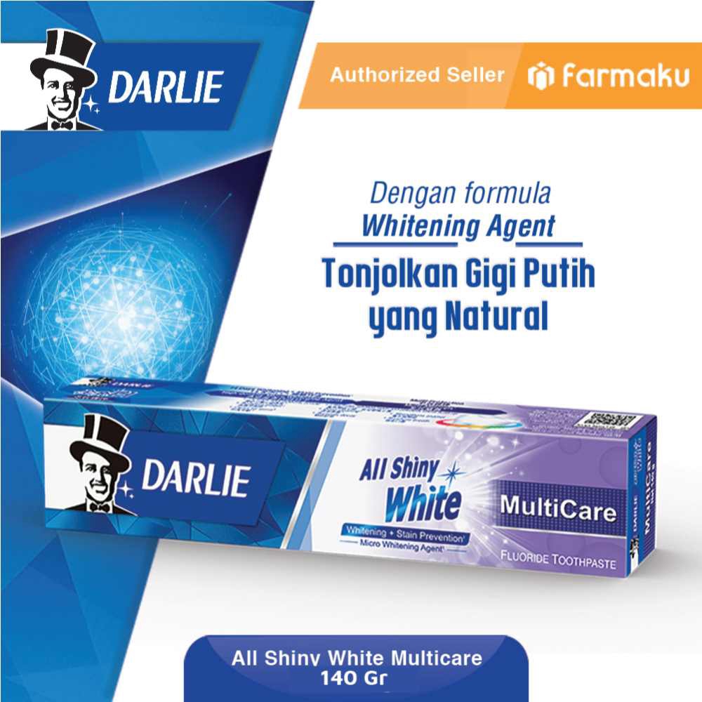 Darlie Pasta Gigi All Shiny Multicare White 140 G